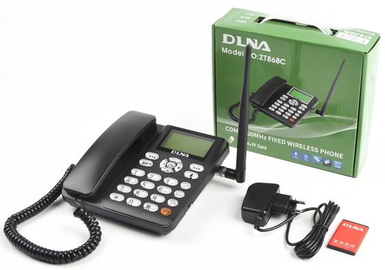 satın al DLNA ZT868C 800MHz CDMA Sabit Telefon Konutta Kullanım İş Sabit Telefon online manufacture