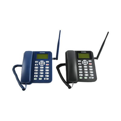 Uzun Bekleme GSM Sabit Telefon 2 Sim TNC Kablosuz Sim Kart Sabit Telefon