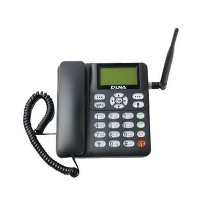 2 Sim Dijital Telsiz Telefon GSM İki Sim Kart Masa Telefonu Güçlü Gizlilik